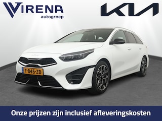 Kia Ceed Sportswagon 1.5 T-GDi GT-Line - Automatische achterklep - Keyless entry - Stoel/Stuur verwarming - Schuif/kantel dak - Achteruitrij camera - Apple Carplay/Android Auto - Fabrieksgarantie t/m 13-10-2030