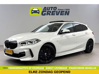 BMW 118i High Executive Edition M-Sport 141PK | Pano | Virtual | Sfeerverl. | Carplay | Leder | Stoelverw. | NAP