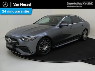 Mercedes-Benz C-klasse 180 AMG Line Privacy Glass / Sfeerverlichting / Stoelverwarming / Achteruitrijcamera / Dodehoek-Assistentie /