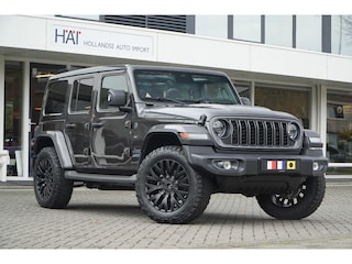 Jeep Wrangler Unlimited 4xe 380 Sahara I Sky One I 4 JAAR GARANTIE I BRUTE