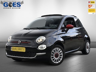 Fiat 500 Cabrio Red