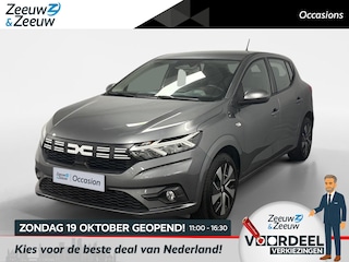 Dacia Sandero 1.0 TCe 90 Expression NAVI PARKEERSENSOREN CRUISE CONTROLE APPLE CARPLAY ANDDROID AUTO ZEER MOOIE AUTO