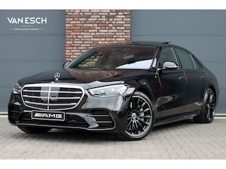 Mercedes-Benz S-klasse 580 e 4MATIC Lang AMG Line | 'Manufaktur' | Drive Pilot | Achterasbesturing | Burmester High End | Massage | Stoelventilatie | Digital Light | Vlakkenverwarming | MBUX Tablet |