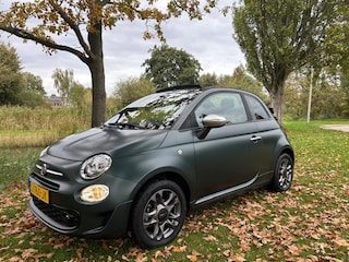 Fiat 500 1.0 Hybrid Rockstar verde portofino groen