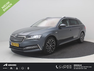 Skoda Superb Combi 1.4 TSI iV PHEV Business Edition Plus / Laurin & Klement / Matrix Led / Stoelgeheugen / Stoel en Stuurverwaming / Stoelventilatie / 360 Camera / Adaptieve Cruisecontrol / Plug-in Hybrid / Historie aanwezig /