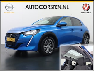Peugeot 208 EV Allure 50kWh Panormadak Adaptieve Cruise Control 360°Camera Navi Ecc Stoelverwarming Apple Carplay Android Auto DAB+ Lane Assist Keyless Led Pdc 1e Eigenaar 100% Dealeronderhouden Origineel Nederlandse Auto