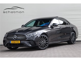Mercedes-Benz E-klasse 300 e AMG Premium Plus, Nightpakket, Pano, Leder, Burmester, Widescreen, Memory, 2023