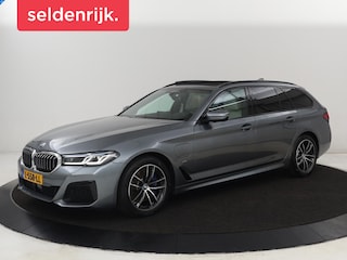 BMW 5-serie Touring 520e Bns Edit.+ | Panoramadak | Leder | Elektrische stoelen | Stoel & Stuurverwarming | Adaptive Cruise | Elektrische Trekhaak