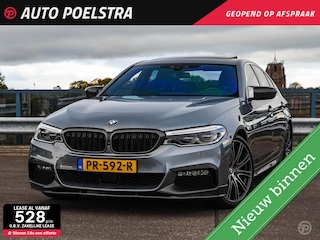 BMW 530i High Executive M Sport Schuifdak Harman Kardon HUD Driving Assistant Plus Rondomzicht Camera Carbon Apple CarPlay
