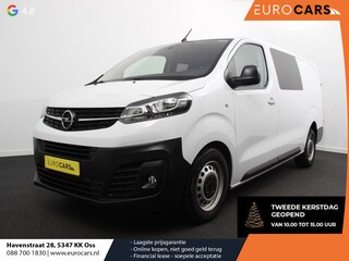 Opel Vivaro 2.0 CDTI Automaat 145 pk L3H1 Dubbele Cabine | Navigatie | Trekhaak | Airco | Parkeer sensoren | Betimmering