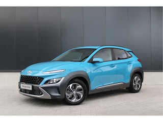 Hyundai Kona 1.6 GDI HEV Fashion Sky 105pk - Schuifdak - Navi - Camera - Blind spot - Climate - Trekhaak - HUD - Rijklaar