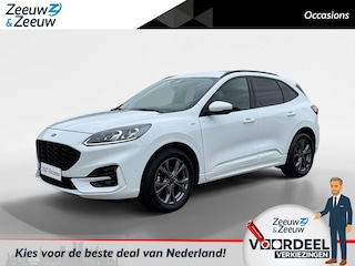 Ford Kuga 2.5 PHEV ST-Line X | Dealer onderhouden | Automaat | Navigatie | Apple carplay & Android auto | Winter pack | Trekhaak | Adaptief cruise control | Elektrische achterklep | Parkeersensoren voor en achter | Achteruitrijcamera | Draadloos opladen mobiel | Dodehoek detectie | Privacy glas |