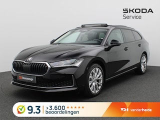 Skoda Superb Combi 1.5 TSI MHEV First Edition 150PK DSG Matrix-Led, Panorama Dak, Stoelverwarming, Elek. Achterklep, Massage stoel, Navigatie, Adaptive cruise control