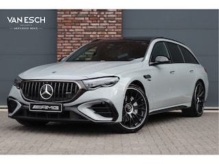 Mercedes-Benz Estate AMG 53 4MATIC+ | 585pk | MBUX Hyperscreen | Achterasbesturing | Distronic | Memory | Burmester | Digital Light | Trekhaak | Surround Camera | Verwarmd Stuurwiel | AMG-Nightpakket | Augmented Reality |