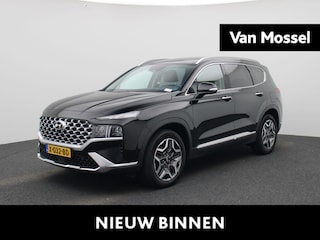 Hyundai Santa Fe 1.6 T-GDI PHEV Premium Sky | PANO-SCHUIFDAK | CAMERA | STOEL-STUURWIELVERWARMING | STOELVERKOELING | LEER | apple androit Carplay