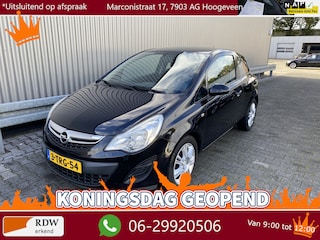 Opel Corsa 1.0-12V Selection 148Dkm, Briljant Zwart, LM, – Inruil Mogelijk –