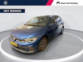 Volkswagen Polo 1.0 TSI 95pk Life · Apple/Android Car Play · P-Sensoren · Getint Glas · Airco · 15'' Inch · Garantie t/m 11-09-2027 of 100.000km