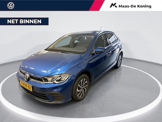 Volkswagen Polo 1.0 TSI 95pk Life · Apple/Android Car Play · Navigatie · P-Sensoren · Getint Glas · Airco · 15'' Inch · Garantie t/m 27-09-2027 of 100.000km