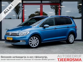 Volkswagen Touran 1.4 TSI Comfortline | LED Koplampen | Stoelverwarming | Parkeersensoren | Zonneschermen | LED Achterlichten | Privacy Glas | Climate Control | Cruise Control | Metallic Lak | Lichtmetalen Velgen |