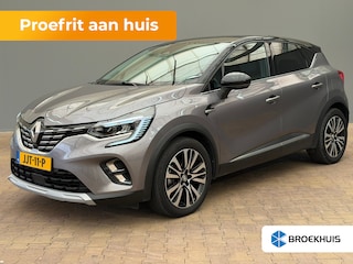 Renault Captur 1.6 E-Tech Plug-In Hybrid 160 Initiale Paris Lederen Luxe Stoelen | Camera | Parkeersensoren | Stoel & Stuurverwarming | 18"  Lichtmetaal | Carplay | Climate | Achteruitrijcamera | Audio installatie premium | DAB ontvanger