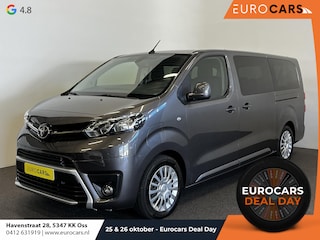 Toyota Proace Long Extra Range Cool 75 kWh | 9 pers. | Prijs incl. btw/bpm | Navigatie | Apple Carplay/Android Auto | Parkeersensoren | Cruise Control | Lichtmetalen velgen | Getinte ramen | Airco