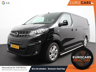Opel Vivaro L3 75 kWh Automaat 6-Persoons Dubbele Cabine Lang | Navigatie | Airco | 2 x Schuifdeur | Lichtmetalen velgen| Cruise Control | Side Bars | Bumpers in kleur