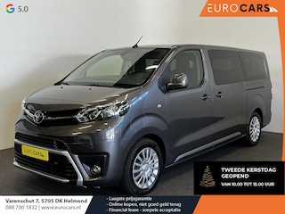 Toyota Proace Long L3 Extra Range 75 kWh 9 pers. prijs inclusief btw/bpm | Navigatie | Apple Carplay/Android Auto | Parkeersensoren | Cruise Control | Lichtmetalen velgen | Getinte ramen | Airco