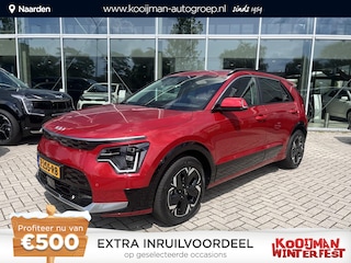 Kia Niro EV DynamicPlusLine 64.8 kWh | Panoramisch schuifdak | Cruise control | Apple Carplay/Android auto | Achteruitrijcamera | Navigatie |