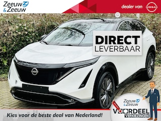 Nissan Ariya Evolve 66 kWh | €5 .000,- voorraad korting inclusief inruilpremie | Navigatie, Apple Carplay en Android Auto | Adaptive Cruise Control | Climate Control | 20'' Lichtmetalen velgen |