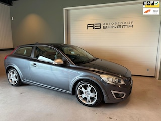 Volvo C30 1.6D S/S MOMENTUM-uitv/CLIMA AIRCO/LEDEREN BEKLEDING/CRUISE CONTROL/LM-VELGEN/ISOFIX/NAVIGATIE/AUX/nwe APK+O.H.BEURT