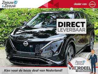 Nissan Ariya Evolve 91 kWh | €5 .000,- voorraad korting inclusief inruilpremie| Navigatie, Apple Carplay en Android Auto | Adaptive Cruise Control | Climate Control | 20'' Lichtmetalen velgen | foto's kunnen afwijken