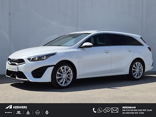 Kia Ceed Sportswagon 1.6 GDI PHEV Plug-in ExecutiveLine Automaat / Lederen Bekleding / Apple Carplay Android Auto / 100% SOH / Adaptief CC / Stoel-, Stuur en achterbankverwarming / Achteruitrijcamera / Elektrische achterklep / Trekgewicht 1300 kg / Stoelventilatie /