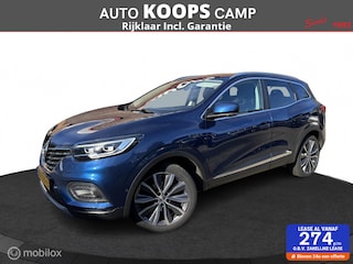 Renault Kadjar 1.3 TCe Zen 140PK | Leder | Trekhaak | Clima | Apple CarPlay | Keyless | PDC v/a | Automaat | 1500 kg trekgewicht | Blue Iron | Dealerstaat |