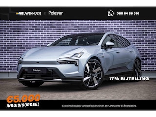 Polestar 4 Long Range Single motor 100 kWh | Plus Pack | Pilot Pack | 21" | Nieuw op voorraad |