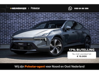 Polestar 4 Long Range Dual motor 100 kWh | Pilot Pack | Plus Pack | Mist Tailored Knit |  Nieuw op Voorraad |