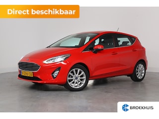 Ford Fiesta 1.0 EcoBoost Titanium Navigatie | Climate control | Led Koplampen | Dealer onderhouden |