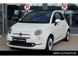 Fiat 500 1.0 Hybrid Dolcevita Cabriolet | Navigatie via App  | Cruise control | Climate control | Carplay | Parkeersensoren | LMV 15 Inch