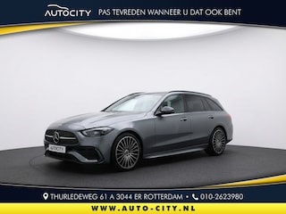 Mercedes-Benz C-klasse Estate 200 Edition AMG Line Panorama l Trekhaak l Bi Color Leder l Burm
