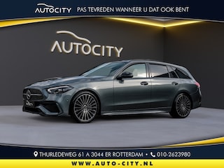 Mercedes-Benz C-klasse Estate 200 Edition AMG Line Panorama l Trekhaak l Bi Color Leder l Burm