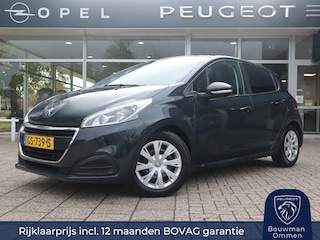 Peugeot 208 Active 5-Drs Puretech 82pk ETG automaat, Rijklaarprijs, Airco Bluetooth Cruise control Parkeersensoren