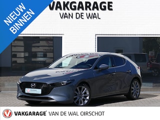 Mazda 3 2.5 e-SkyActiv-G M Hybrid 140 Takumi | 360°-camera | BOSE | Head-up display | Leder | Memory | Stuur-/Stoelverwarming | Dodehoek detectie | ACC | Apple-/Android Carplay