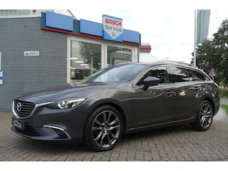 Mazda 6 2.5 SKYACTIV-G 192PK i-ELOOP AUT Skylease+ | BOSE | AFN TREKHAAK | 19'' | HUD | LED