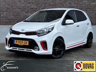 Kia Picanto 1.0 CVVT GT-Line / Trekhaak (afneembaar) / Navigatie + Camera / Lederen bekleding / Climate Control / Bluetooth