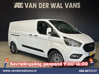 Ford Transit Custom 2.0 TDCI 131pk L2H1 Euro6 Airco | LED | Apple Carplay | Cruisecontrol | 2800kg Trekhaak Parkeersensoren, Stoelverwarming, Verwarmde voorruit, Bijrijdersbank