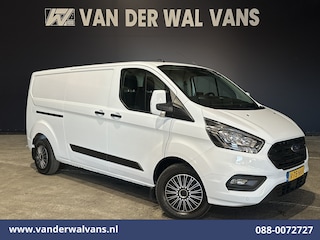 Ford Transit Custom 2.0 TDCI 131pk L2H1 Euro6 Airco | LED | Apple Carplay | Cruisecontrol | 2800kg Trekhaak Parkeersensoren, Stoelverwarming, Verwarmde voorruit, Bijrijdersbank
