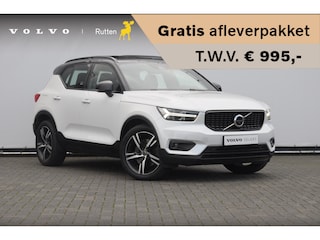 Volvo XC40 T5 262PK Automaat Recharge R-Design / BLIS / Stoel - en stuurwielverwarming / Leder met alcantara interieur / Parkeersensoren met 360 camera / Keyless entry / Elektrische stoelen met geheugen / Panoramadak / Harman kardon