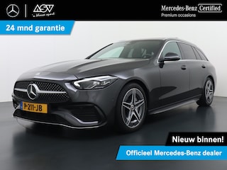 Mercedes-Benz C-klasse Estate 180 AMG Line | Panorama - Schuifdak | Trekhaak Wegklapbaar | Sfeerverlichting | Achteruitrij Camera | Smartphone Integratie | DAB+ Radio