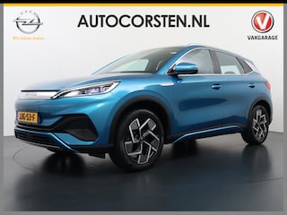 BYD Atto 3 60kWh Design SOH 94% Pano-dak Leer+Elektr.Verst. Warmtepomp Adaptieve Cruise 360°Camera Apple Carplay Android Auto Elektr.Achterklep Design Verkeersbord detectie WiFi DAB Led Rijstrooksensor Keyless Smartphone Entry Fabrieksgarantie tot 20-12-2030/150.000km Garantie. Op de LFP Accu tot 20-12-2030/200.000km €44.000,- Nieuw!