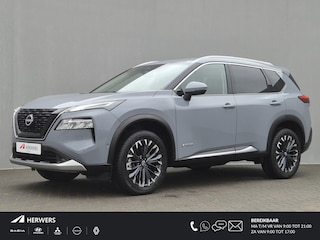 Nissan X-Trail 1.5 e-4orce Tekna 4WD Automaat / HUD / Allseason banden / Elektrische achterklep Stuur-, Stoel en Achterbankverwarming / Rondomzicht camera / Adaptief CC / Trekgewicht 1800 kg / Voorruit verwarming /