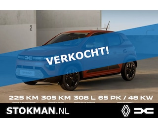 Dacia Spring Extreme 65 26.8 kWh | Opbergvak motorruimte | Camera | Navigatie | Sensoren achter | 16 % bijtelling over 30K > 60 mnd af nieuw | | Demonstratieauto, vraag naar beschikbaarheid ! |